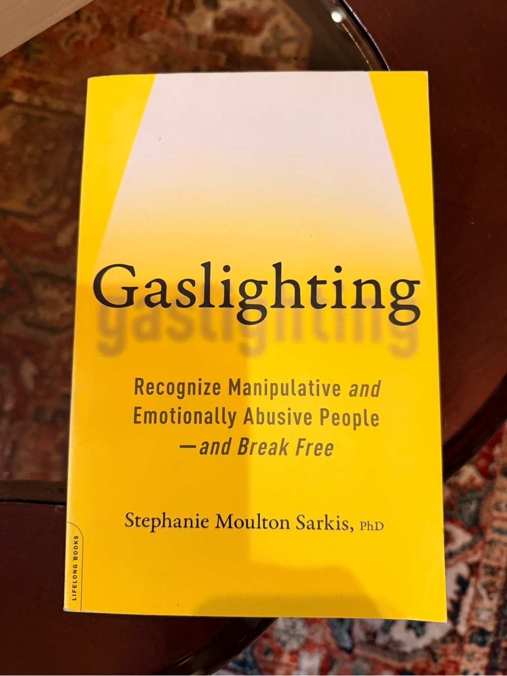 Harper Gaslighting — Bright Yellow Cover Guide